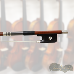 2000 Model Viola Bow Silver Mounted Pernambuco