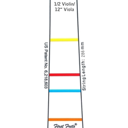 First Fret Violin Finger Tape 1/2 (12" VA)