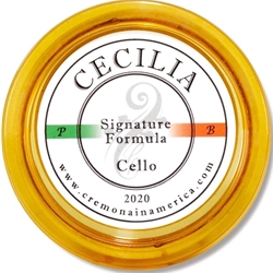 Cecilia Signature Cello Rosin Full Cake w/ Rosin Spreader