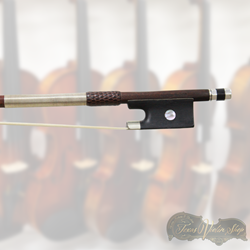 Charles Louis Bazin Violin Bow Mounted in Silver