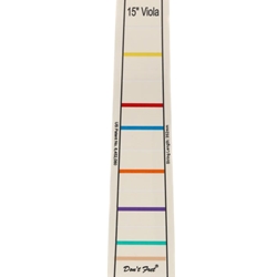 Don't Fret Finger tape 15" Viola
