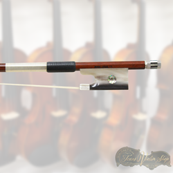 Jean Paul Pernambuco Silver Mount, Single Eye, Silver and Ebony/Horn