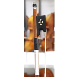 Brazilwood 4/4 Violin Bow with Fleur de Lis