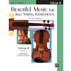 Beautiful Music for Two String Instruments Violin Book 2