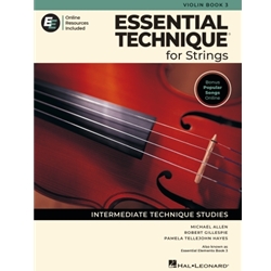 Essential Technique Book 3, Violin