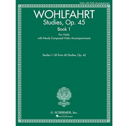 Wohlfahrt- Studies for Violin, Op. 45 Book 1