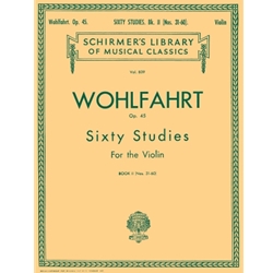 Wohlfahrt- 60 Studies, Op. 45 Book 2