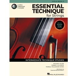 Essential Technique Book 3, Viola