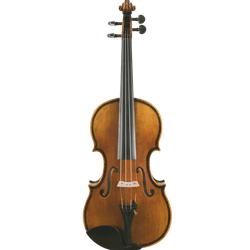 Maple Leaf Strings Hellier Strad Violin with Decorated Ribs