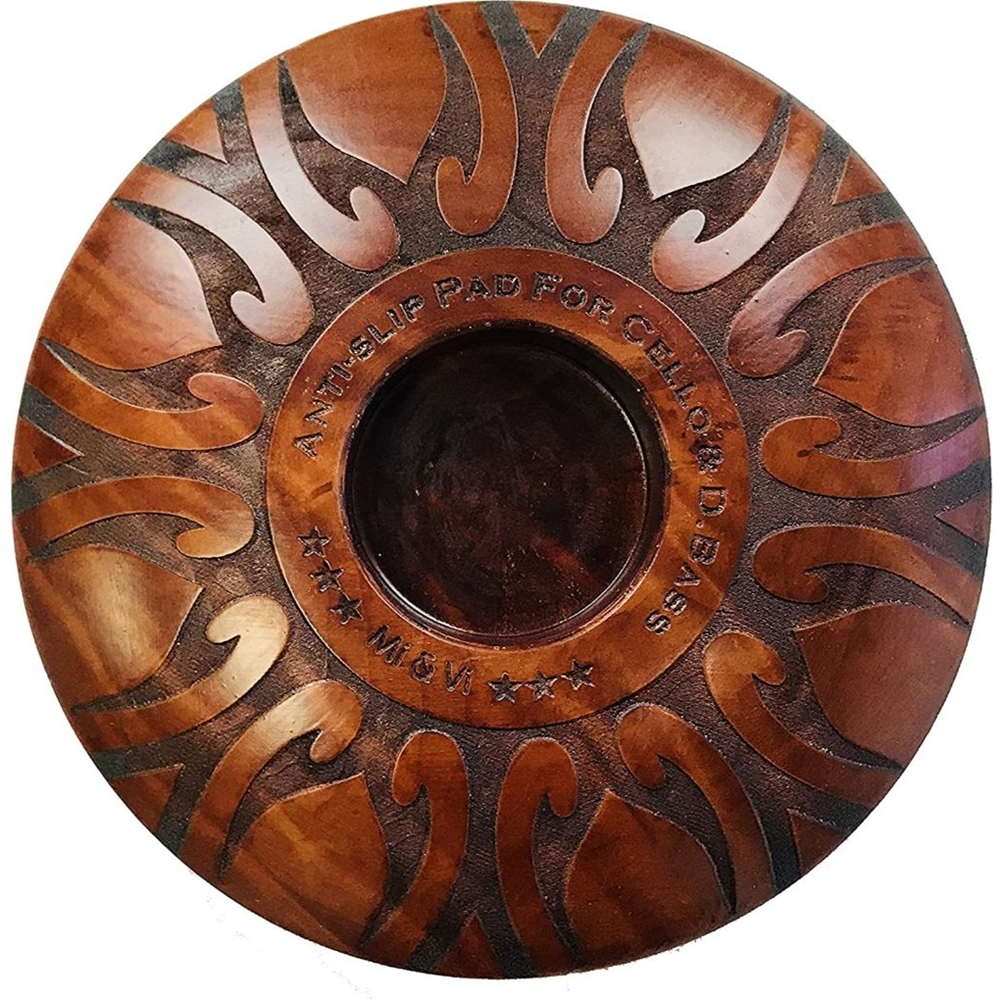 Texas Violin Shop Cello Rock Stop with Engraving Wood