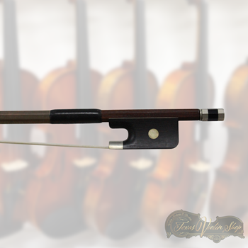 Nickel Mount Viola Bow stamped Sandu Stroe