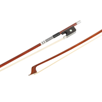 Model 2000 Pernambuco Cello Bow Mounted in Nickel