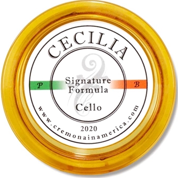 Cecilia Signature Cello Rosin Full Cake w/ Rosin Spreader
