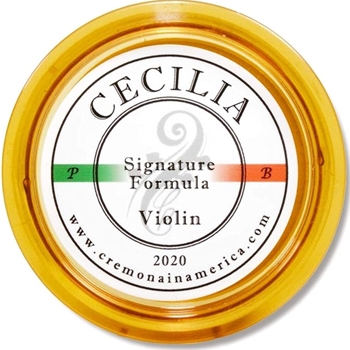 Cecilia Signature Violin Rosin Full Cake w/ Rosin Spreader