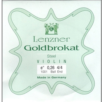 Goldbrokat Loop End Violin E String