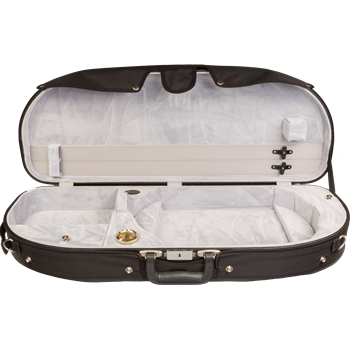 Bobelock 2048 Half Moon Suspension Viola Case, Velour