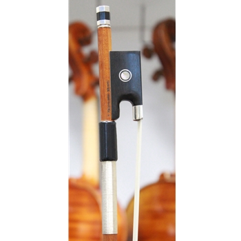 P. Fracalossi Silver Mount 4/4 Violin Bow