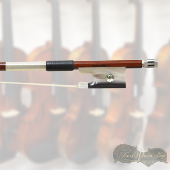 Jean Paul Pernambuco Silver Mount, Single Eye, Silver and Ebony/Horn