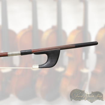 3/4 German Bass Bow Stamped H.R. Pfretzschner