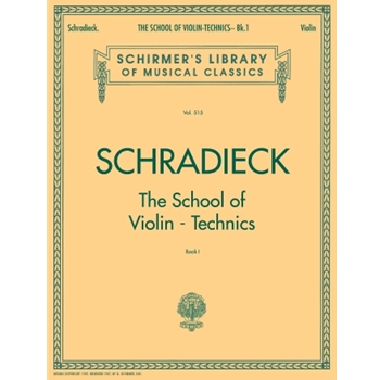 Schradieck School of Violin Technics, Book 1