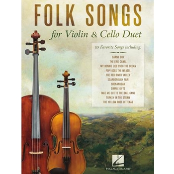 Folk Songs for Violin and Cello Duet